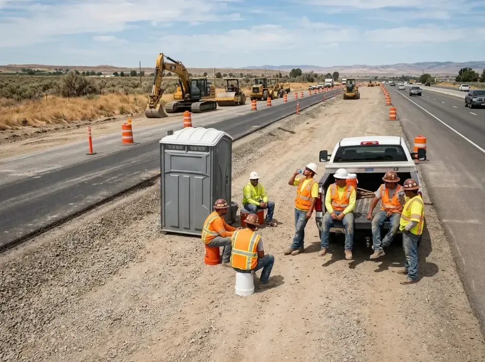 highway-road-construction-crew-007 — frequently asked questions, Porta Potty and Restroom Rentals in Seneca, MO